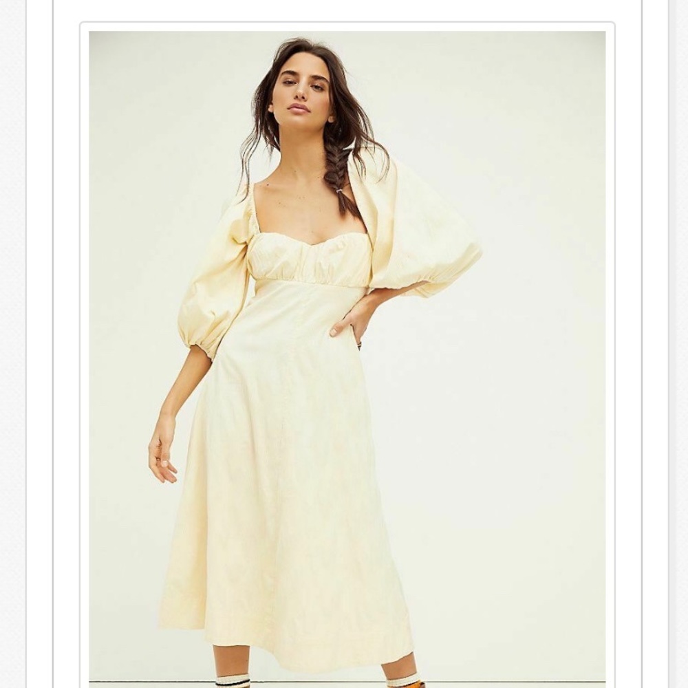 Free People Louie Midi Dress